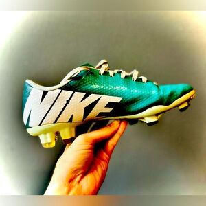 Nike Teal and White Athletic Shoes